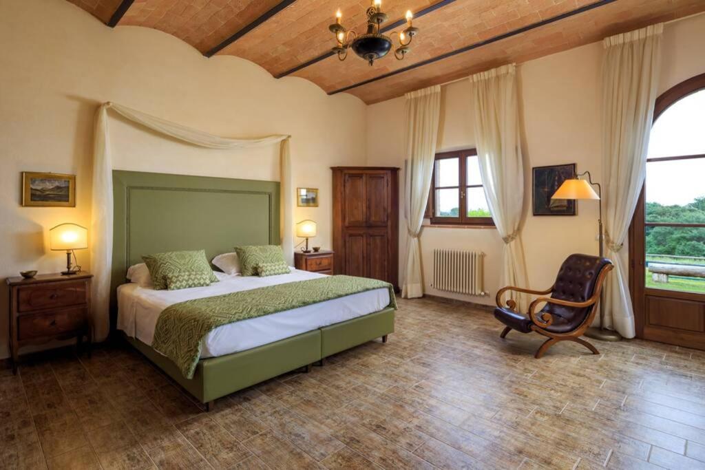 Podere Maiano - Private pool villa with spa Buonconvento Esterno foto