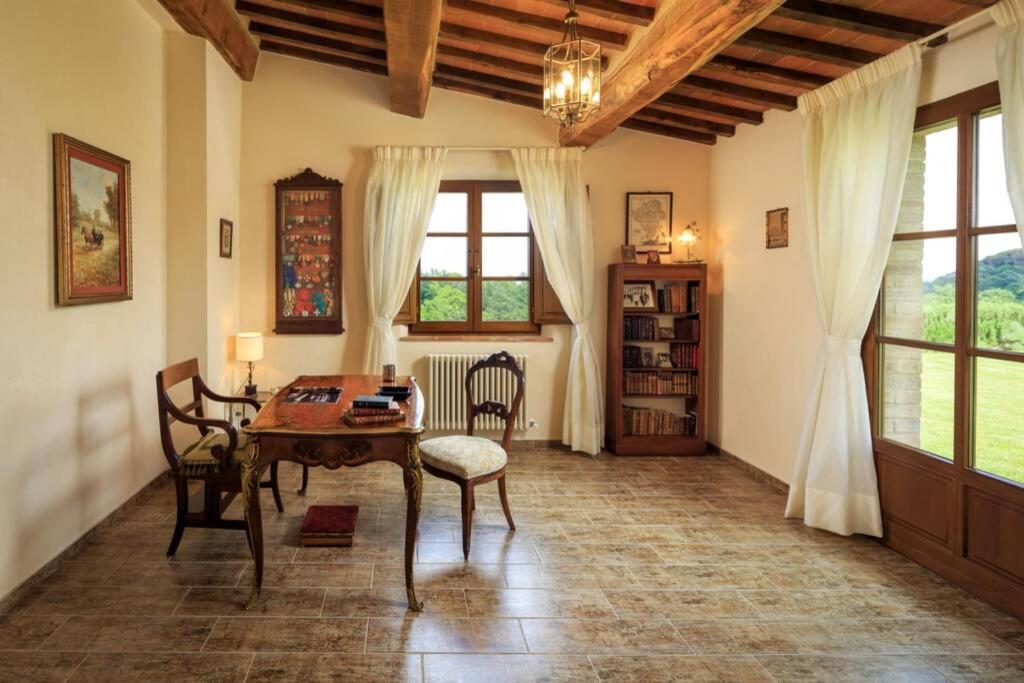 Podere Maiano - Private pool villa with spa Buonconvento Esterno foto